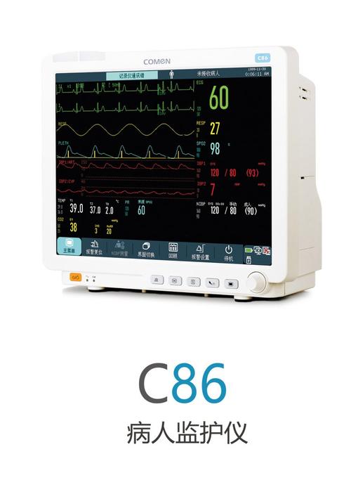 监护仪上ECG、 NIBP、 BP、 PLETH、 IBP、 SPO2、?